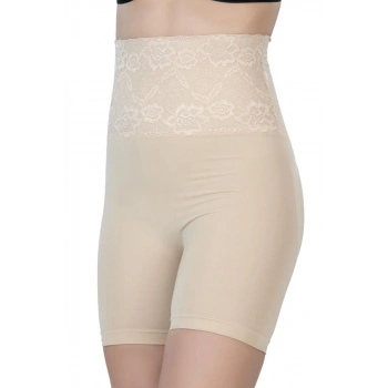 Arias Closet Ten Mı Emay 2091 Önü Dantelli Yüksek Bel Boxer Korse