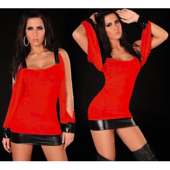 B100997 Seksi Mini Elbise