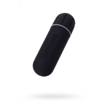 Bathmate Vibe Bullet Black, Şarj edilebilir, su geçirmez, plastik, siyah