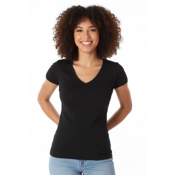 Berrak Bayan Kısa V Yaka 2132