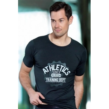 Berrak Erkek  Athletick Baskılı Tshirt 1036