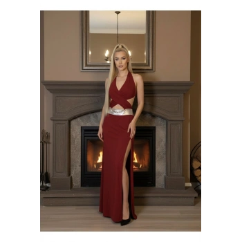 Bordo Fantezi Kostüm - 079