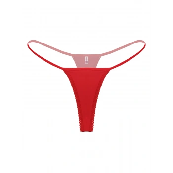 Büyük Beden Kırmızı Fantezi String