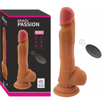 CRAYZ YUKARI AŞAĞI ROTASYONLU SİLİKON VİBRATOR