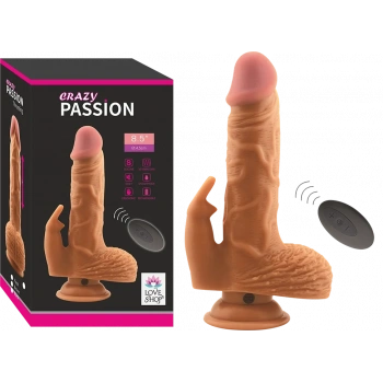 CRAYZ YUKARI AŞAĞI ROTASYONLU SİLİKON VİBRATOR