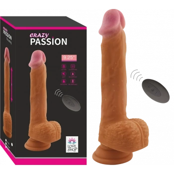 CRAYZ YUKARI AŞAĞI ROTASYONLU SİLİKON VİBRATOR