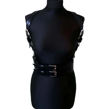 Deri Korse Harness, Şık Elbise Kemeri - Brf914