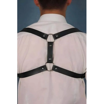 Erkak Deri Göğüs Harness - APFTM128