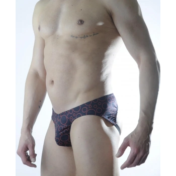 Erkek Daire Desenli Fantezi Jockstrap