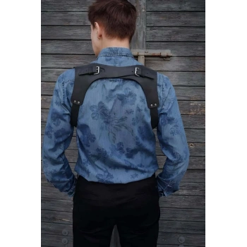 Erkek Deri Seksi Harness - APFTM134