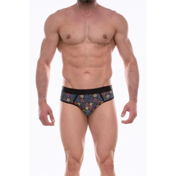 Erkek  Desenli Jockstrap Çamaşır