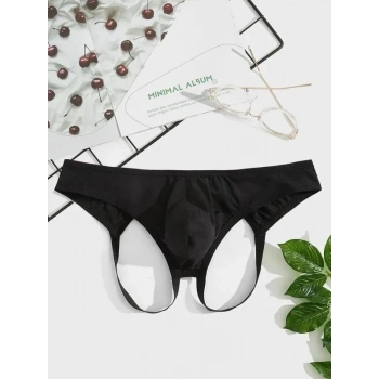 Erkek Fantazi Siyah Jockstrap İç Giyim