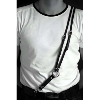 Erkek Omuzdan Askılı Göğüs Harness - Brfm98