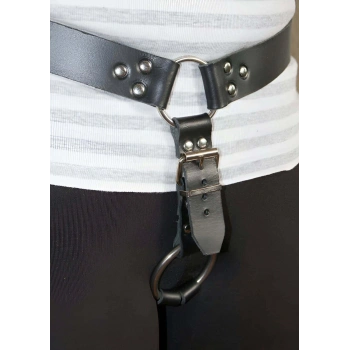 Erkek  Özel Bölge Deri Harness - Brfm25