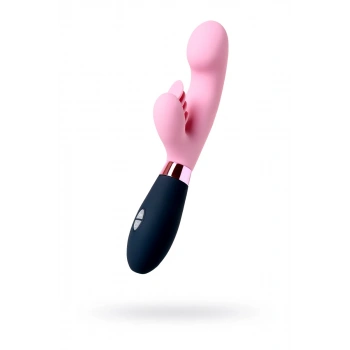 Eromantica Ornellada 3ü 1 arada masaj aleti, pembe, silikon, 21,5 cm