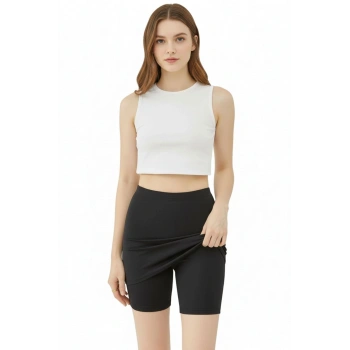 ETEKLİ ŞORT  KADIN AK4232