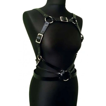 Fantazi Deri Göğüs Harness - Brf912