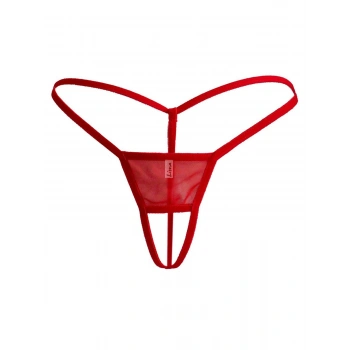 Fantazi İç Giyim Kadın Mini Kırmızı Fantezi G String