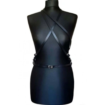 Fantazi Şık Deri Göğüs Harness - Brf919