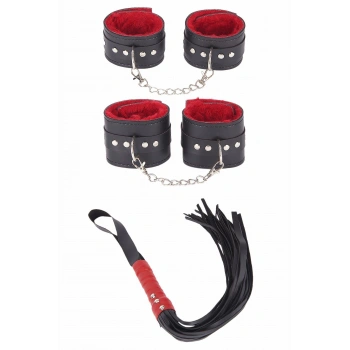 Fantezi Kelepçe Seti Ve Kırbaç