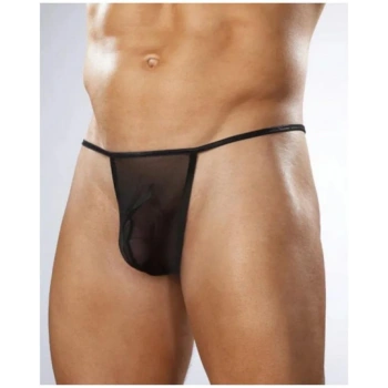 Fantezi Transparan Seksi Tül  Erkek String BC4600