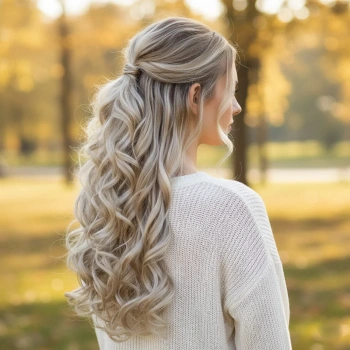 Fiber Sentetik Dalgalı 8 Parça Çıt Çıt - Balköpüğü Platin Röfleli