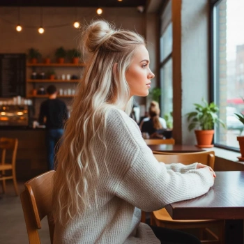 Fiber Sentetik Kabarık Dalgalı 8 Parça Çıt Çıt - Balköpüğü Platin Röfleli