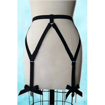 Fiyonklu Seksi Jartiyer Harness - Brf68