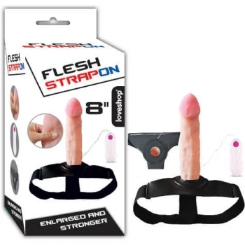 FLESH STRAPON İÇİ BOŞ