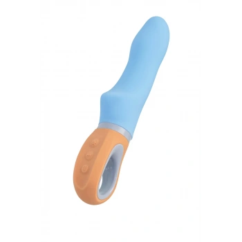 Flovetta Bluebell Silikon Titreşimli Vibratör – Mavi, 18,5 cm