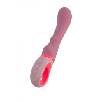 Flovetta Rose Silikon Titreşimli Vibratör – Pembe, 19 cm