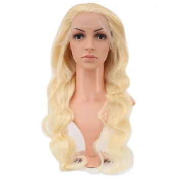 Gerçek Front Lace Dalgalı Platin Tül Peruk - 70-75cm