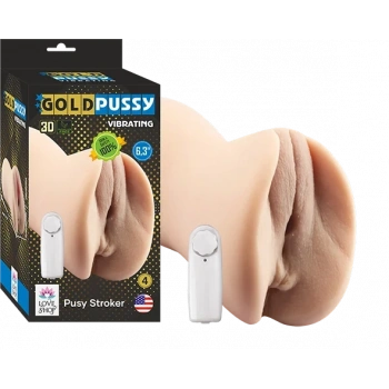 GOLD  PUSSY VIBRATING