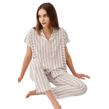 GÖMLEK PİJAMA TAKIM KADIN PC9178-S