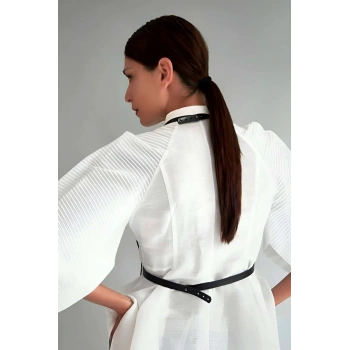 Gömlek Üzeri Deri Aksesuar, Şık Deri Harness - APFT601