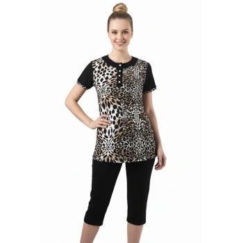 Hmd Kadın Leopar Taytlı Takım 60018