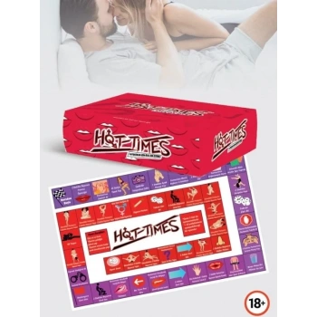 Hot Times Yetişkinlere Özel Cinsel İlişki Yatak Kutu Oyunu
