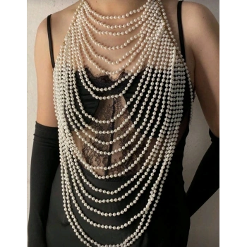 İncili Seksi Vücut Aksesuarı , Şık Bustiyer