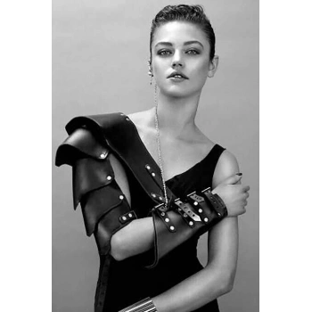 Kadin Tek Kol Deri Harness - Brf1375