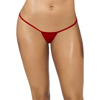 Kırmızı Tül Tanga TM1115