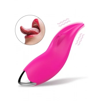 Klitoris Uyarıcı Dil Şeklinde Oral Vibratör