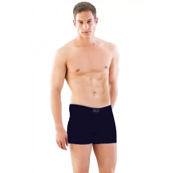 Lacivert Mı Emay 2108 Seamless Uzun Erkek Boxer