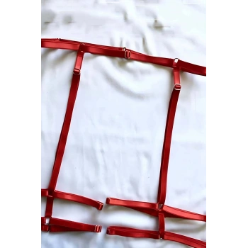 Lastikli Seksi Jartiyer Harness - Brf44