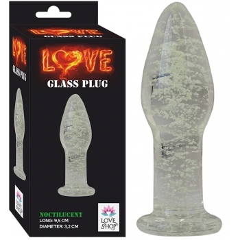LOVE GLASS PLUG
