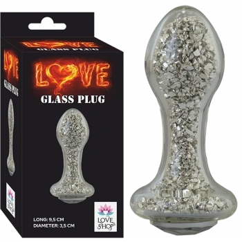 LOVE GLASS PLUG