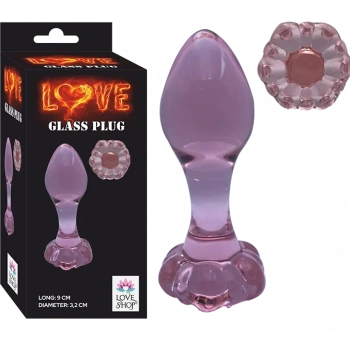 LOVE GLASS PLUG
