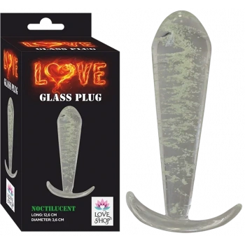 LOVE GLASS PLUG