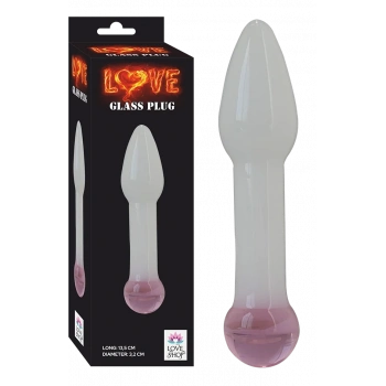 LOVE GLASS PLUG