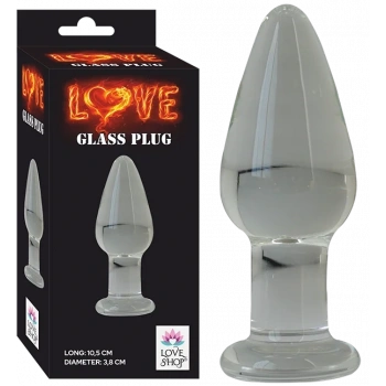 LOVE GLASS PLUG