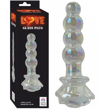 LOVE GLASS PLUG